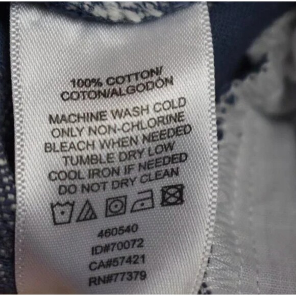 Ann Taylor Factory Size 6 Blue White Striped Womens Shorts - Picture 6 of 7